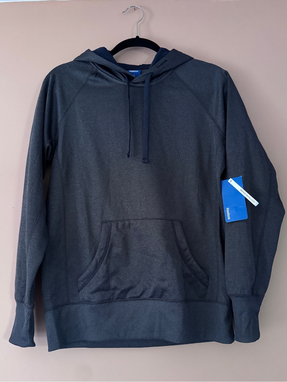 Reebok Dark Gray Pullover Hoodie